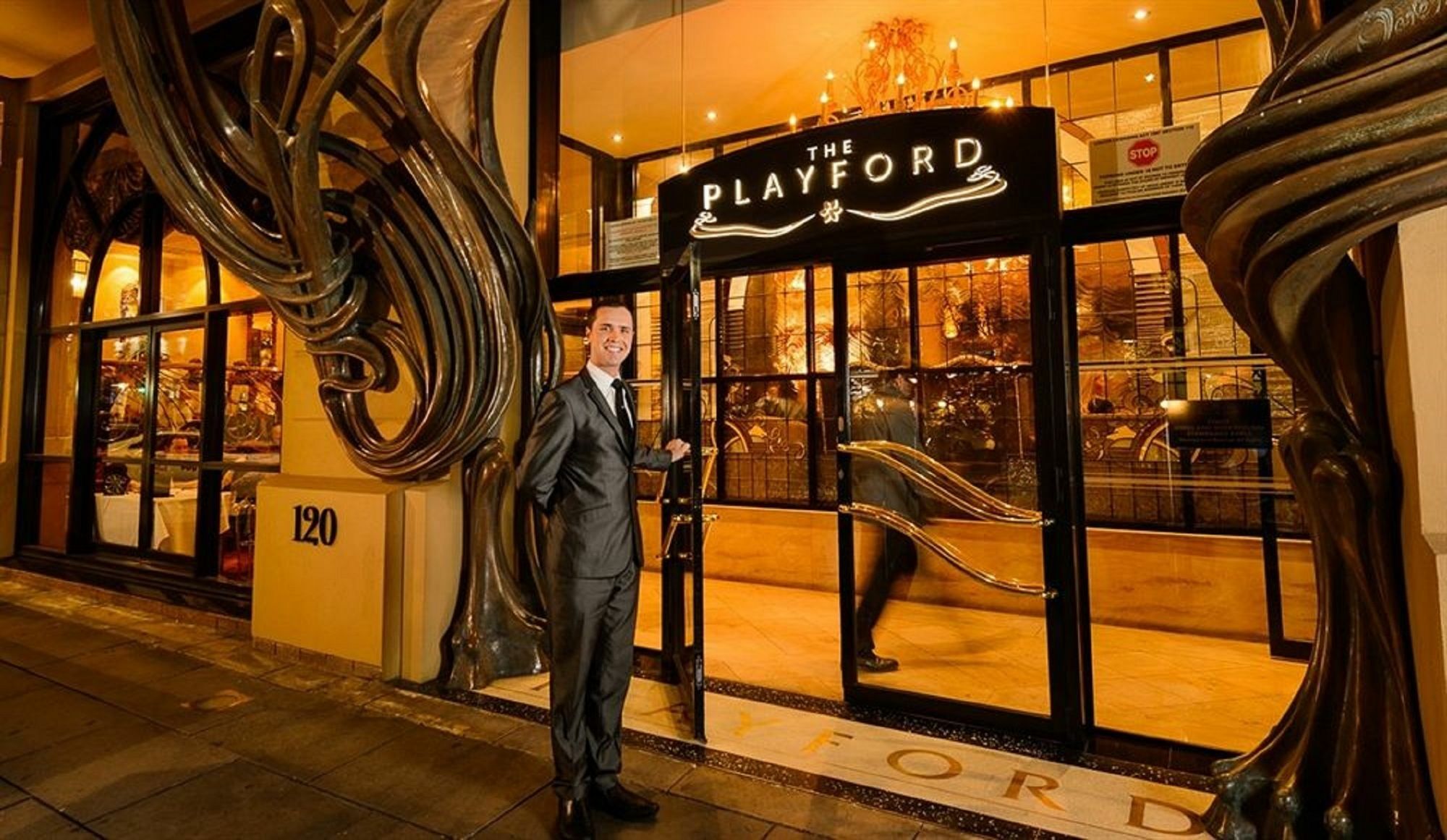 The Playford Adelaide - Mgallery Exterior foto The entrance to The Playford